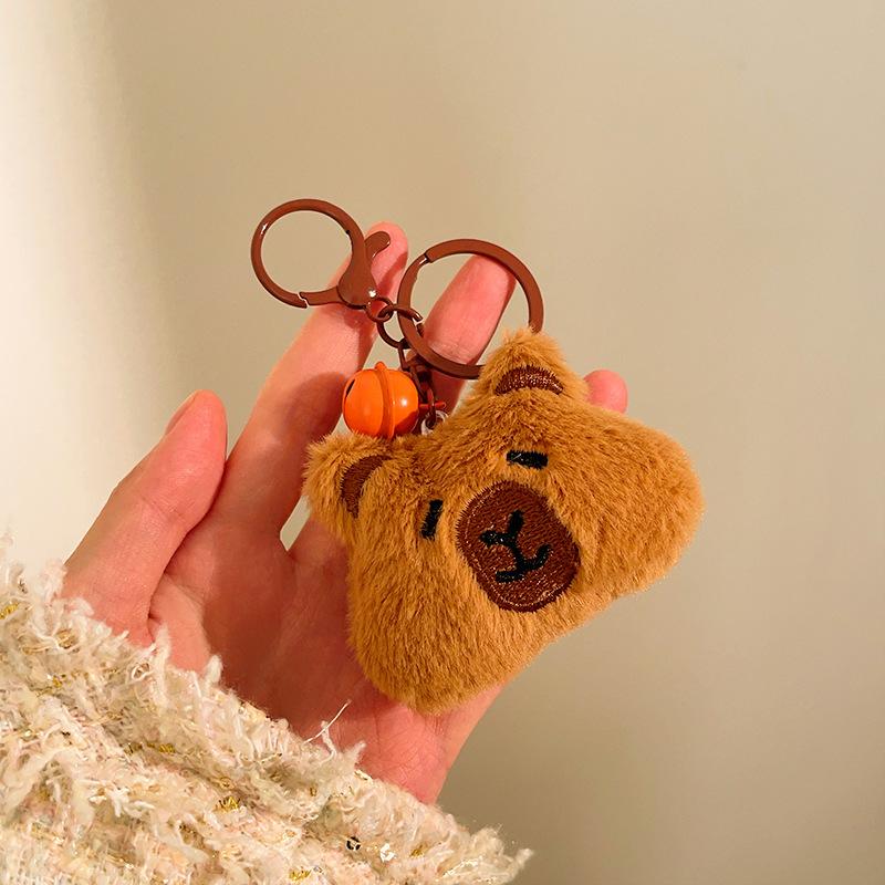 Cute Doll Pendulum Small Gift Pendant Ground Marketing Cartoon Keychain Plush Doll Backpack Bag Lanyard Accessories