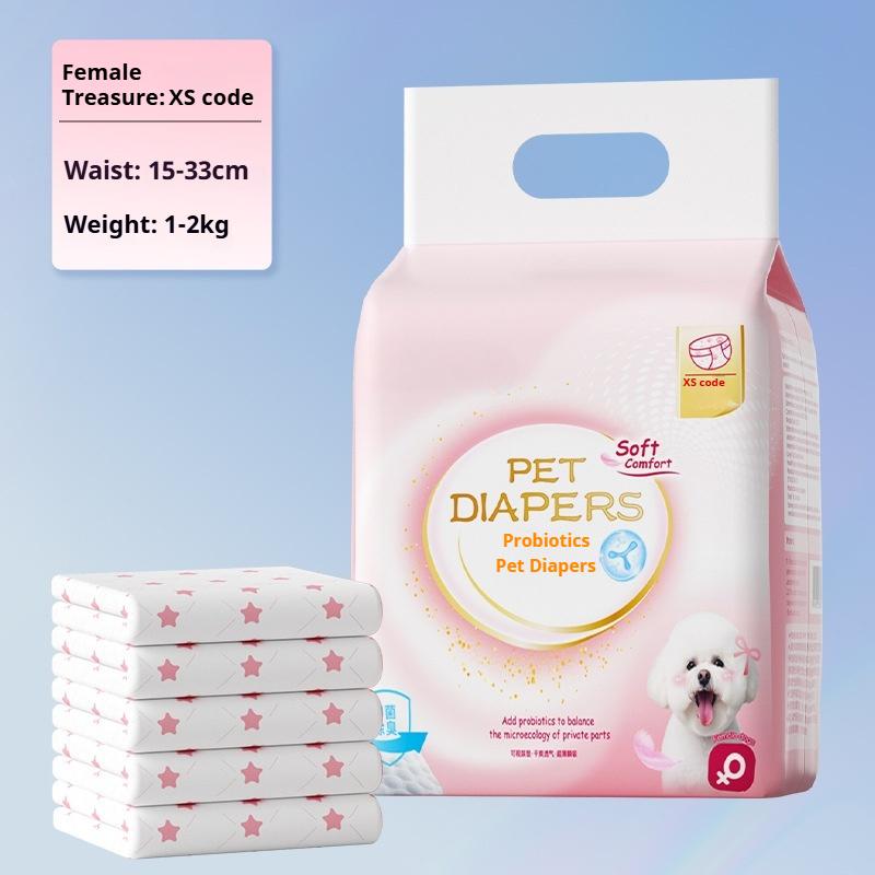 Scutece pentru animale de companie, scutece pentru câini, scutece de unică folosință pentru câini masculi, pantaloni menstruali, pantaloni fiziologici pentru câini femele, consumabile