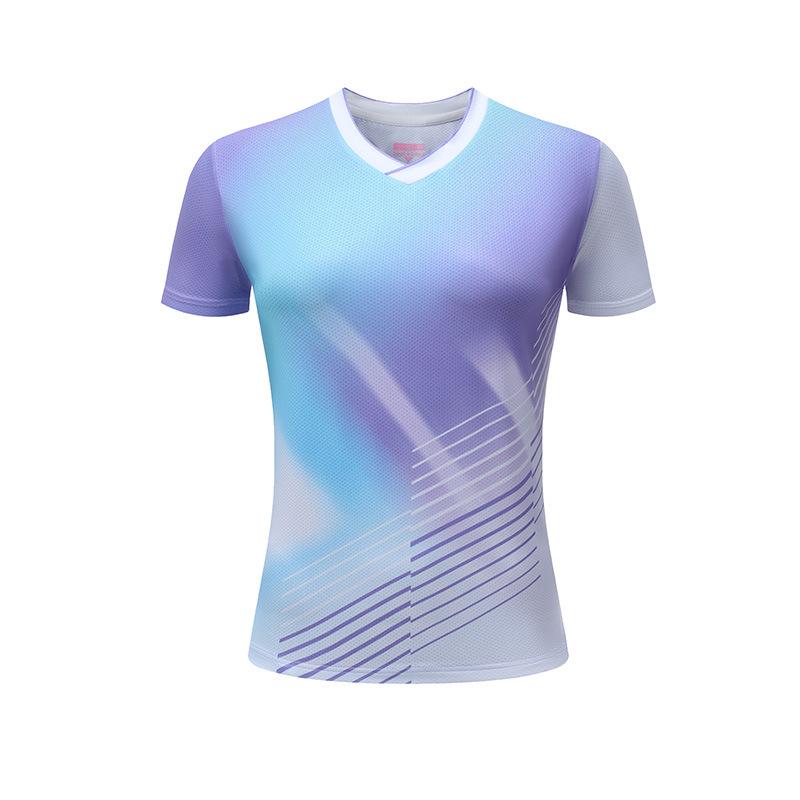 Quick-Dry Breathable Badminton, Tennis & Volleyball Uniform Set for Women & Men with Printed Numbers