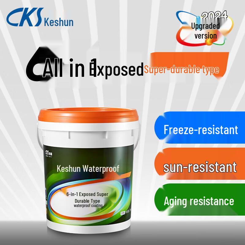 CKS 6-in-1 Ultra-Durable Roof & Wall Waterproof Coating