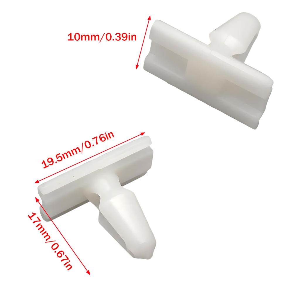 Clip di Fissaggio e Clip di Fissaggio per Paraurti Anteriore e Rivestimento Sostituzione Clip di Mantenimento per Battitacco 743707 PER Peugeot 205 1987-1998