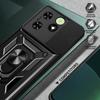 For TECNO Spark Go 2024 4G/Spark 20/Spark 20C/Pop 8 Case Slide Lens Guard PC+TPU Phone Cover