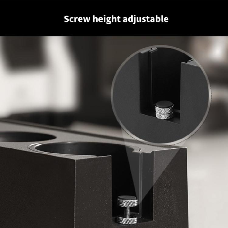 Plastic Drawer Coffee Portafilter Holder Rack Practical Pressing Powder Base with Drawer Espresso Maker Tool Accessories