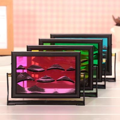 Bicchiere Sabbia Pittura 3D Paesaggio Clessidra Novità Pittura Fatina Fascino Immagine Ragazza