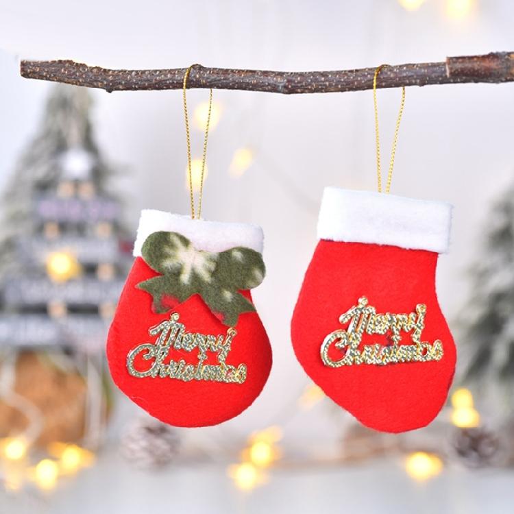 Mini Christmas Stockings 16pcs Snowflake Tree Firplace Family Gather Party