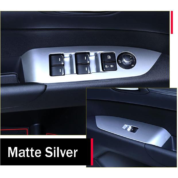 Autozubehör Passend für Mazda CX-5 CX5 2017-2021 2022 2023 2024 2025 Automobil Türfenster-Bedienfeldabdeckung Zierleiste Türschloss-Schalterverkleidung (Matt