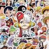 10/30/50pcs Cool Luffy Zoro Cartoon Stickers ONE PIECE Decals DIY Notebook Diary Stationery Waterproof Classic Anime Sticker Toy