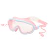 Kids Swim Goggles Cap Set HD Waterproof Fogproof Swimming Goggles with Protection Case Nose Clip Ear Plugs for Girls