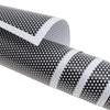 Black 106 X 28cm PVC Mesh Pore Shape Automobile Lamps Repacking Sticker Fit for Car / Motorcycle Refitting Lamp FilmGood Product