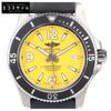 Superocean A17367 Automatik 44 Mechanische Automatikuhr mit Kautschukarmband Uhren - Schwarz / gelbGebraucht