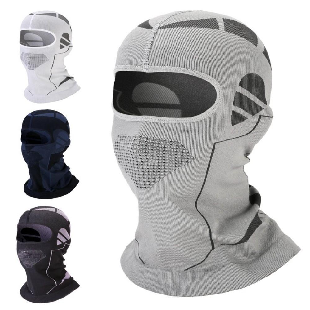 Breathable Windproof Mask High Stretchy Cycling Bike Scarf Outdoor Helmet Hood  Winter Ski