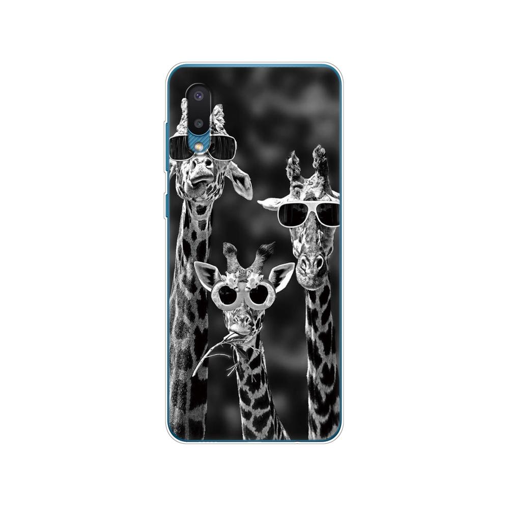 For Samsung A02 M02 Cover Soft Silicon Tpu Phone Back Case For Samsung Galaxy A02 Galaxy M02 SM-A022G A022 Bumper 6.5inch Flower