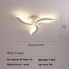 Cross-Border LED Creative Ceiling Light for Living Room & Bedroom - Modern, Simple, Acrylic Design