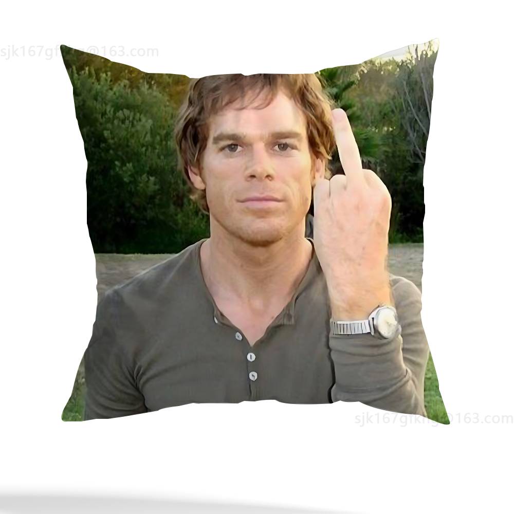 D-Dexter Pillow Case Sofa Living Room Bedroom Headboard Backrest Cushion Square Cushion Nap Time
