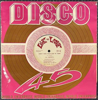 12inch Record JIMMY RILEY / AL CAMPBELL - Give Love A Chance / Don't Take You LLD116 Live And Love US Reggae, Ska & Dub Used