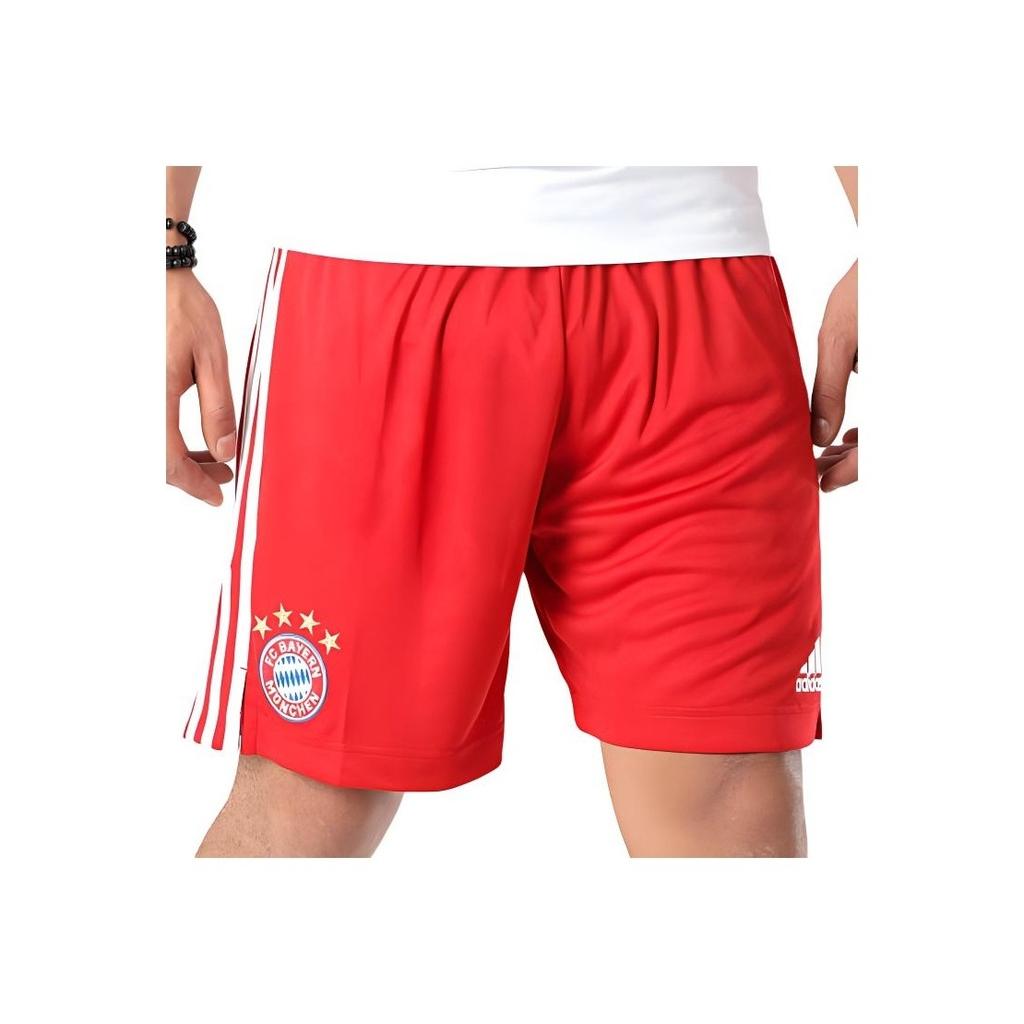 Adidas FC Bayern Home Football Shorts Men Bottoms Red FQ2903