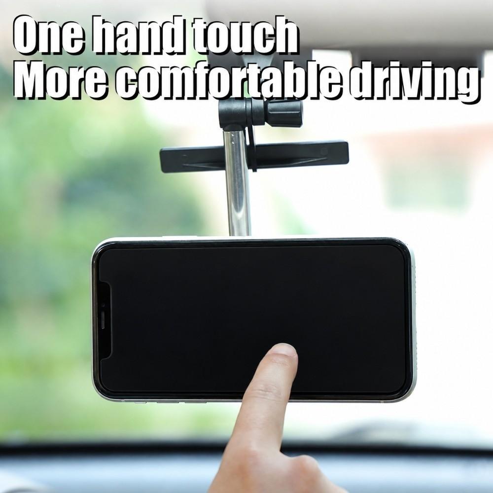 Magnetic Mount Rearview Mirror Phone Holder Multifunction Cell Phone Bracket Car Phone Mount Car