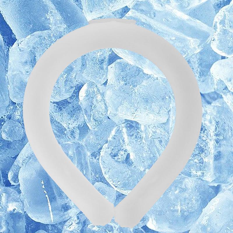 

Летний шейный охладитель для улицы Кемпинг Скалолазание Охлаждающее шейное кольцо Инструмент для охлаждения на открытом воздухе Для кемпинга, пеших прогулок, езды на велосипеде, бега, рыбалки белый