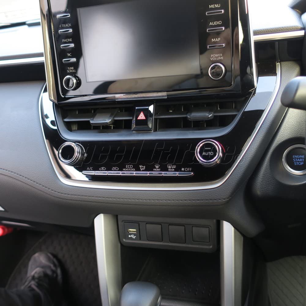 Speed Garage Toyota Corolla Cross ZSG10 ZVG1# MXGA1# Type Air Conditioner Switch Dial Ring