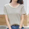 Navava Casual STripe Round Neck T shirT nT3352