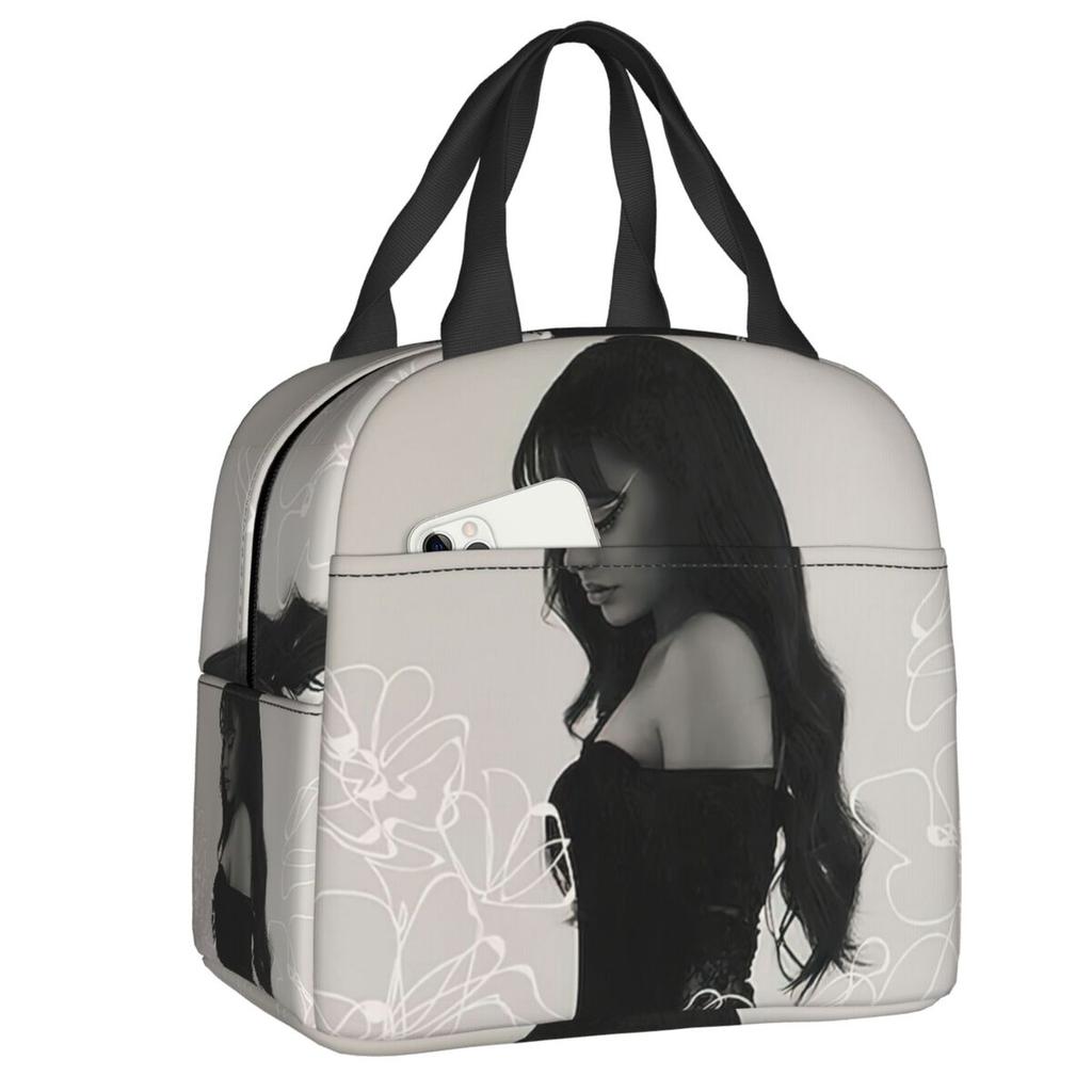 Custom German Singer Ayliva Insulated Lunch Bag for School Office Waterproof Thermal Cooler Bento Box Women Kids