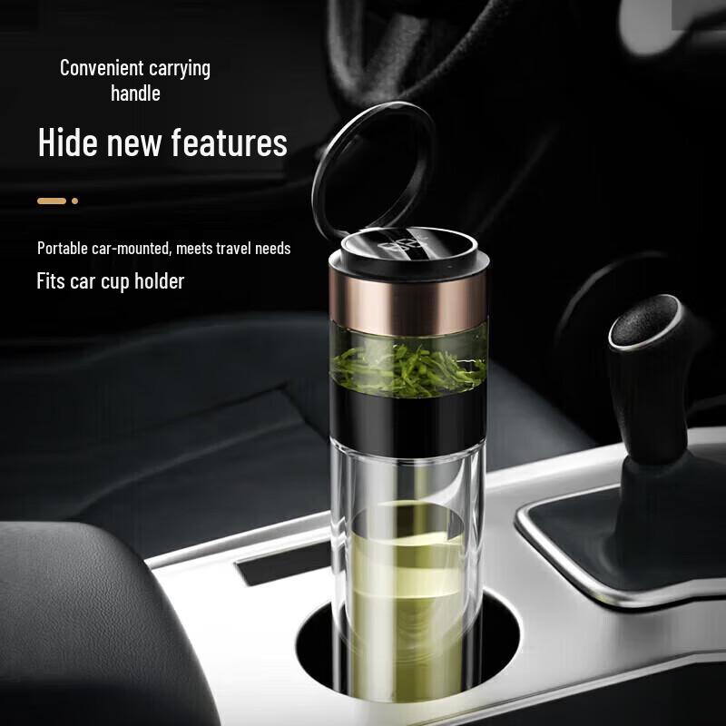 

TOMIC Smart Double-Layer Glass Tea Infuser