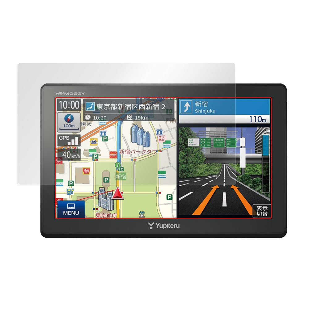 

Miyabix OLMOGGYPB747/12 Антибликовая защитная пленка для ЖК-экрана Защита от отпечатков пальцев Без пузырьков Yupiteru Портативная автомобильная навигация MOGGY YPB747