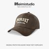 25 Early Autumn New Casual Simple Versatile Letter Hard Top Baseball Cap Female Face Small Peaked Cap