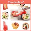 Cute Cartoon Style Sushi Egg Tart Plush Pillow Perfect Christmas Gift