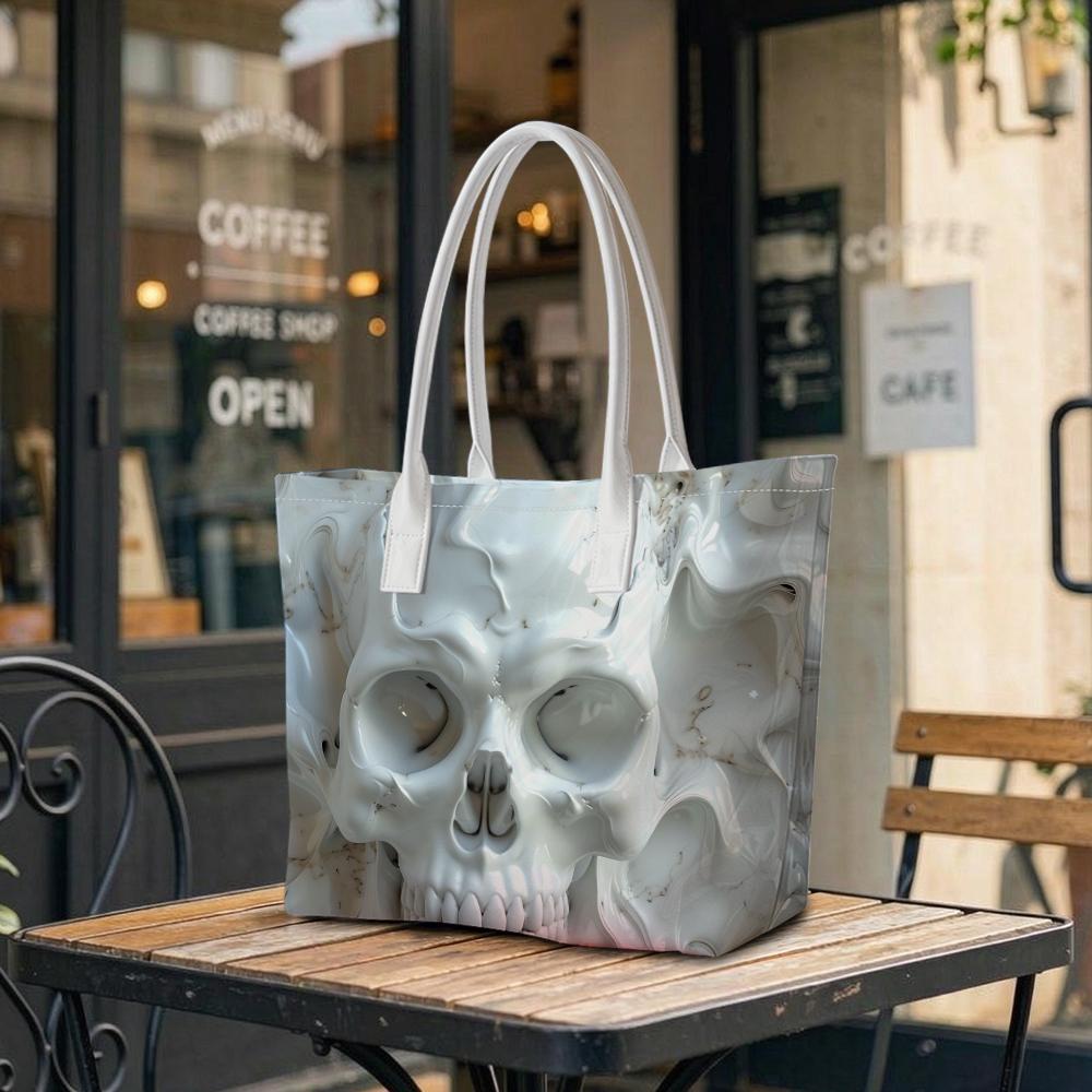 Skull Stylish Tote Bag Casual Daily Use Shoulder Bag