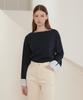 PAUL&ALICE Boat Neck Cuff Tee / 2 Colors