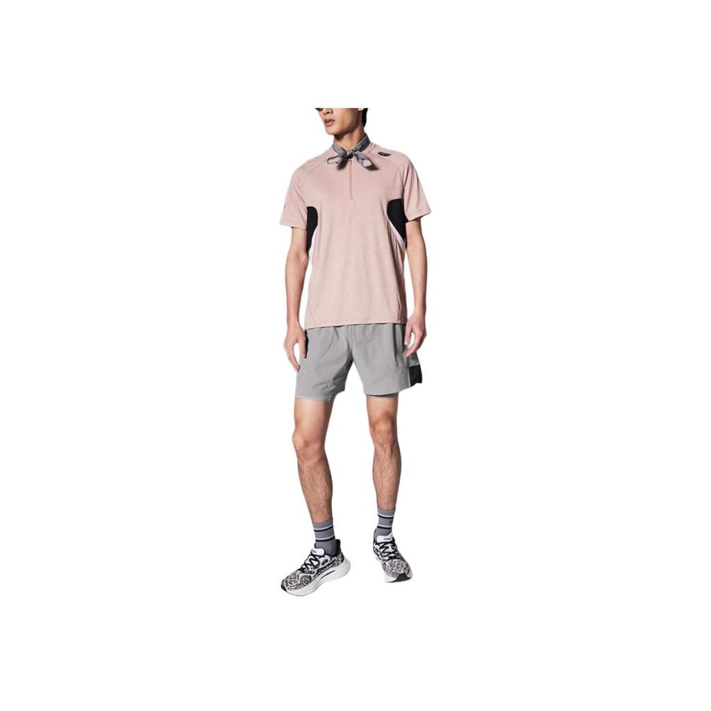 SAUCONY Nathan Bell Series Running Training Fashion Soft Comfortable Casual Sports Shorts Unisex Shorts Gray SA2259DP41C-GR208