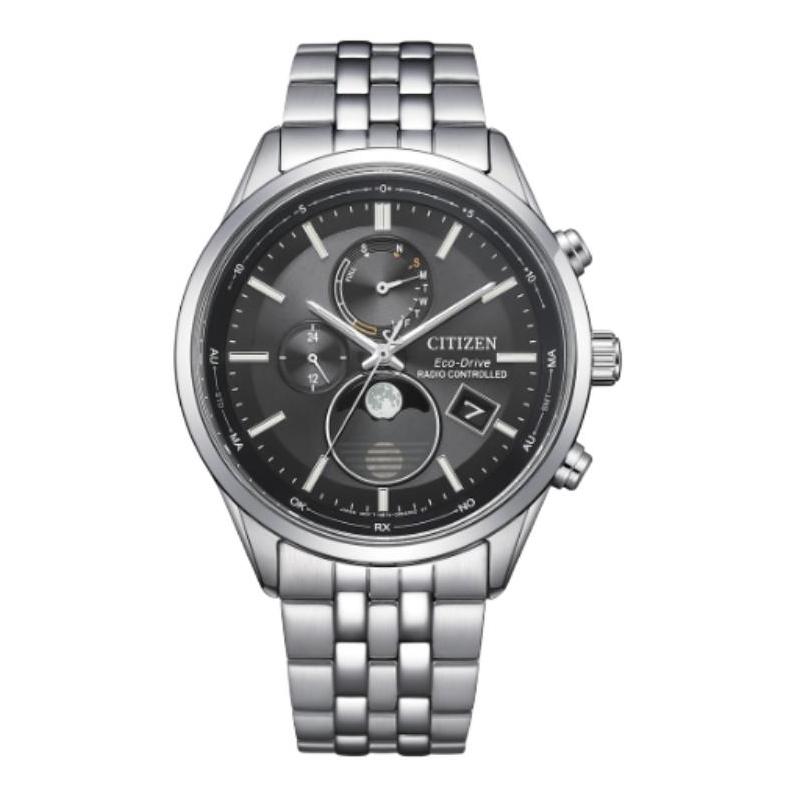 

CITIZEN Eco-Drive Series 100 Meters Waterproof Solar Quartz Steel Strap 42mm Unisex Gray Dial BY1030-50E синій