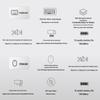 Rapoo 8100GT Wireless Bluetooth Keyboard Mouse Combo