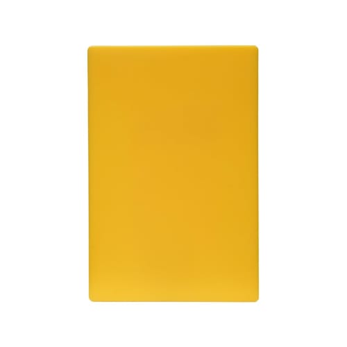 

Thunder Group Colored Cutting Board, 50 x 37.5 x 1.2 cm, Large, Dishwasher Safe, Commercial Use, Yellow, PLCB201505YW