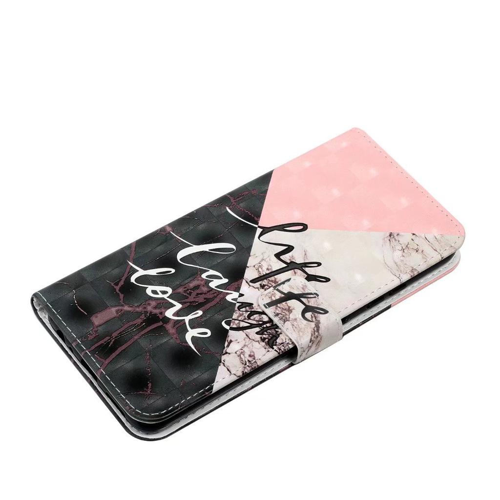 For Realme 12 4G/12+ 5G Case 3D Creative Pattern PU Leather Stand Phone Cover