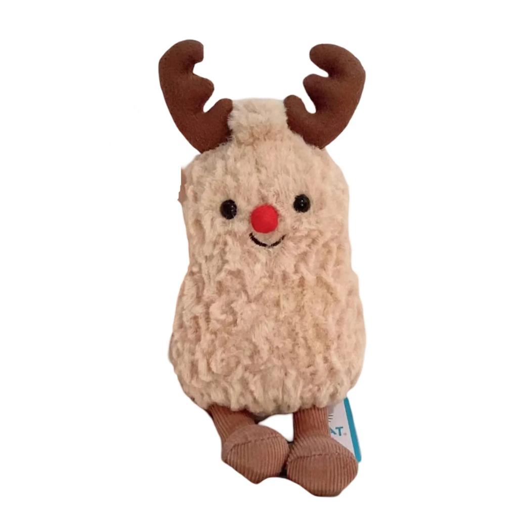2025 Birthday Christmas Gifts Little Cartoon Doll Cute Toy High Beauty Girl Doll Christmas Ornaments Deer Peanut Ornament
