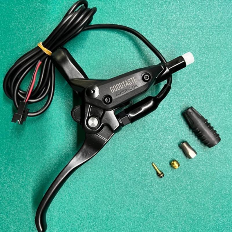 Power-off Oil Brake 3 Pin Folding E-bike Handle Brakes Hydraulic Pump Up Lever Mountain Bike XOD Sm2a Outdoor Cyling Accessories