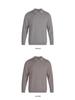 2025 Men's Seamless Long Sleeve Wool Sweater - Solid Color Knitwear for Business Casual