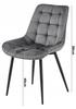 BERA Chair - Light Pink Velvet / Oak Legs X 2