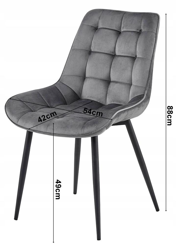 BERA Chair - Light Pink Velvet / Oak Legs X 2