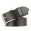 Real Cow Genuine Leather Belts for Man High Quality Plus Long Size Male Pin Buckle Waist Belt Strap