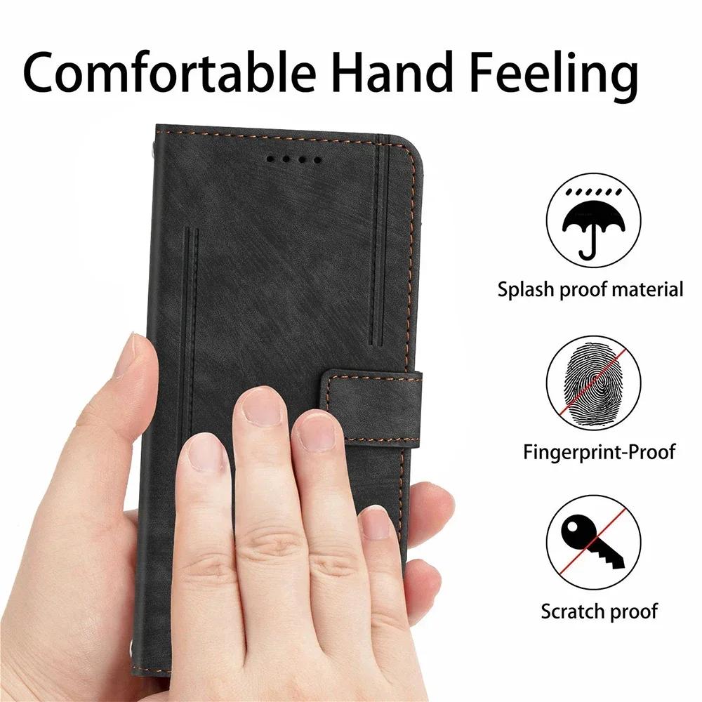Portefeuille Rabat Cuir Coque de Téléphone Pour OnePlus Nord CE 3 2 Lite N30 N20 2T One Plus 11 10 Pro 10T 10R Housse Support Avec Porte-Cartes