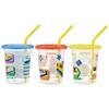 Skater Tumbler with straw 3 pieces 320ml Plarail 24 Made in Japan SIH3ST-A