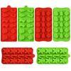 Christmas Series Baking Molds Fondant Mould Chocolate Moulds Cake Decorating Gadgets Silicone Kitchen Baking Accessories