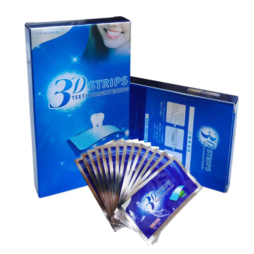 

Whitening Sheets 3D with Plant-Derived Ingredients, Refreshing Mint Flavor, 2 Weeks