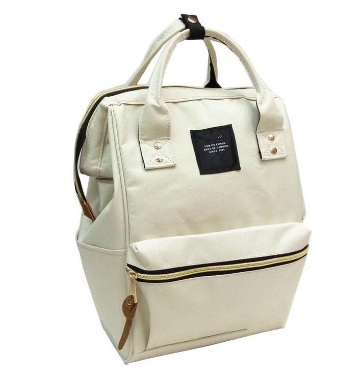 Students Canvas Fashion Backpack Unisex High Quality Waterproof School Bag