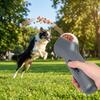 Spring Powered Trigger Pet Food Feeder Light Weight Build Pet Training Feeder  Daily Reward Feeding