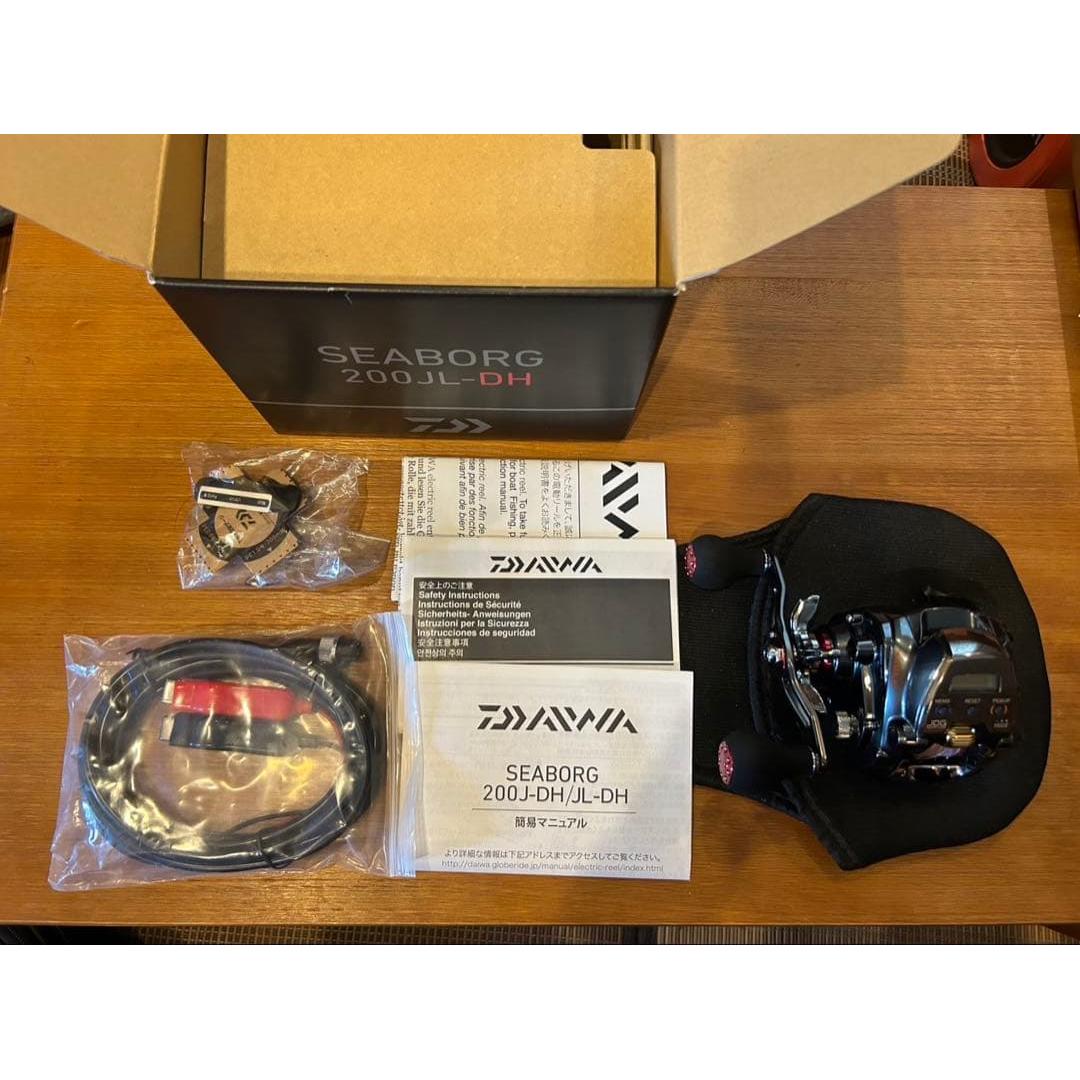 Used DAIWA SEABORG 200JL-DH (with cord) Electric reel body
