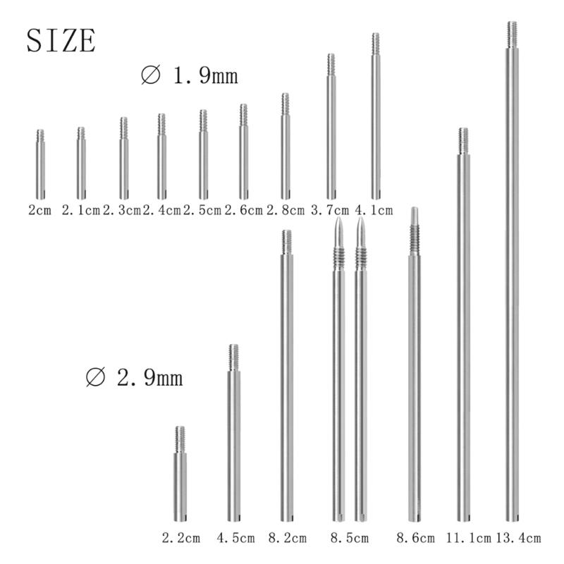 Screw Threaded Rod Conical Nail Alto Saxophone Accessories Kits Saxophone Repair Tools Kits Alto Saxophone Repair Parts